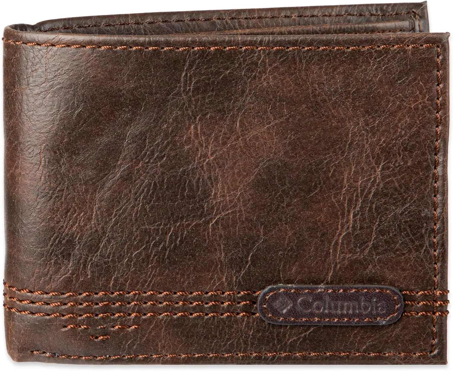 Columbia Men's Everyday Bifold Wallet-Multiple Card Slots, Id Window