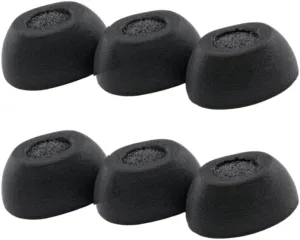 Comply 3 Pairs TrueGrip Pro TWo-210-C Universal Memory Foam Earplugs for Most in-Ear Headphones - Size Small