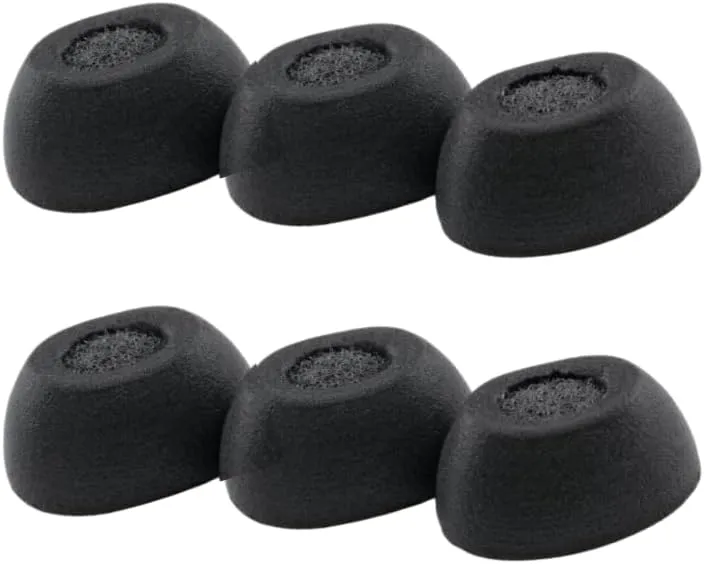 Comply 3 Pairs TrueGrip Pro TWo-210-C Universal Memory Foam Earplugs for Most in-Ear Headphones - Size Small