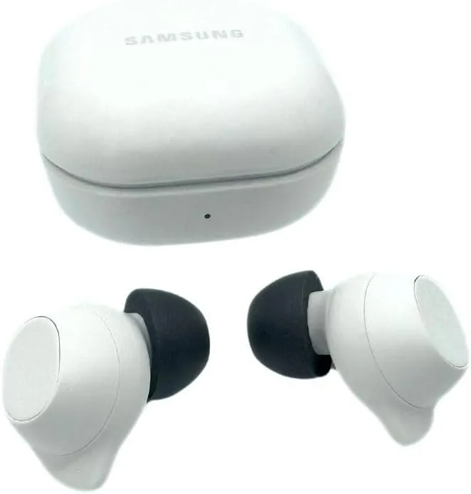 Comply Memory Foam Replacement Earbud Tips for Samsung Galaxy Buds FE | Ultimate Comfort, Secure Fit, Superior Noise Isolation | Black, Large (3 Pairs)
