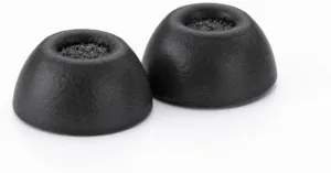Comply TW-300-B | Memory Foam Replacement Earbud Tips for Beats Studio Buds Plus  , EarFun, Soundcore & More | Ultimate Comfort, Secure Fit, Superior Noise Isolation | Black, Small (3 Pairs)