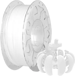 Creality Filament 1.75mm, 3D Printer Filament, 1kg (2.2lbs) Spool, No Warp Enhanced Toughness, Dimensional Accuracy ±0.03mm Printing Filament, for FDM 3D Printers (PLA, White)