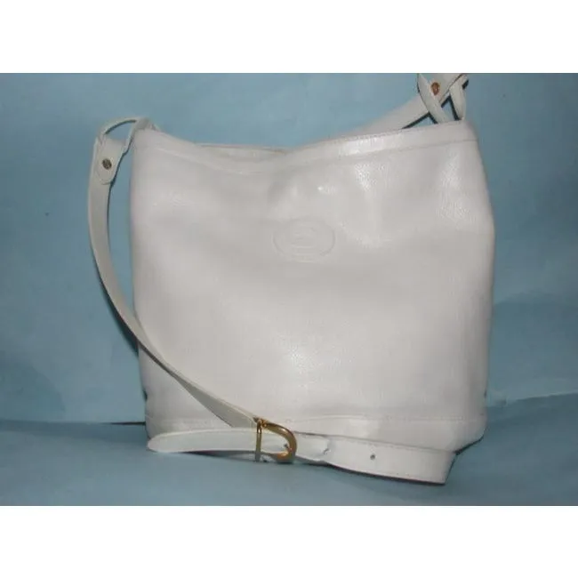Cross Highly recommended Vintage Efficient communication Gucci White Bag Leather Body Textured