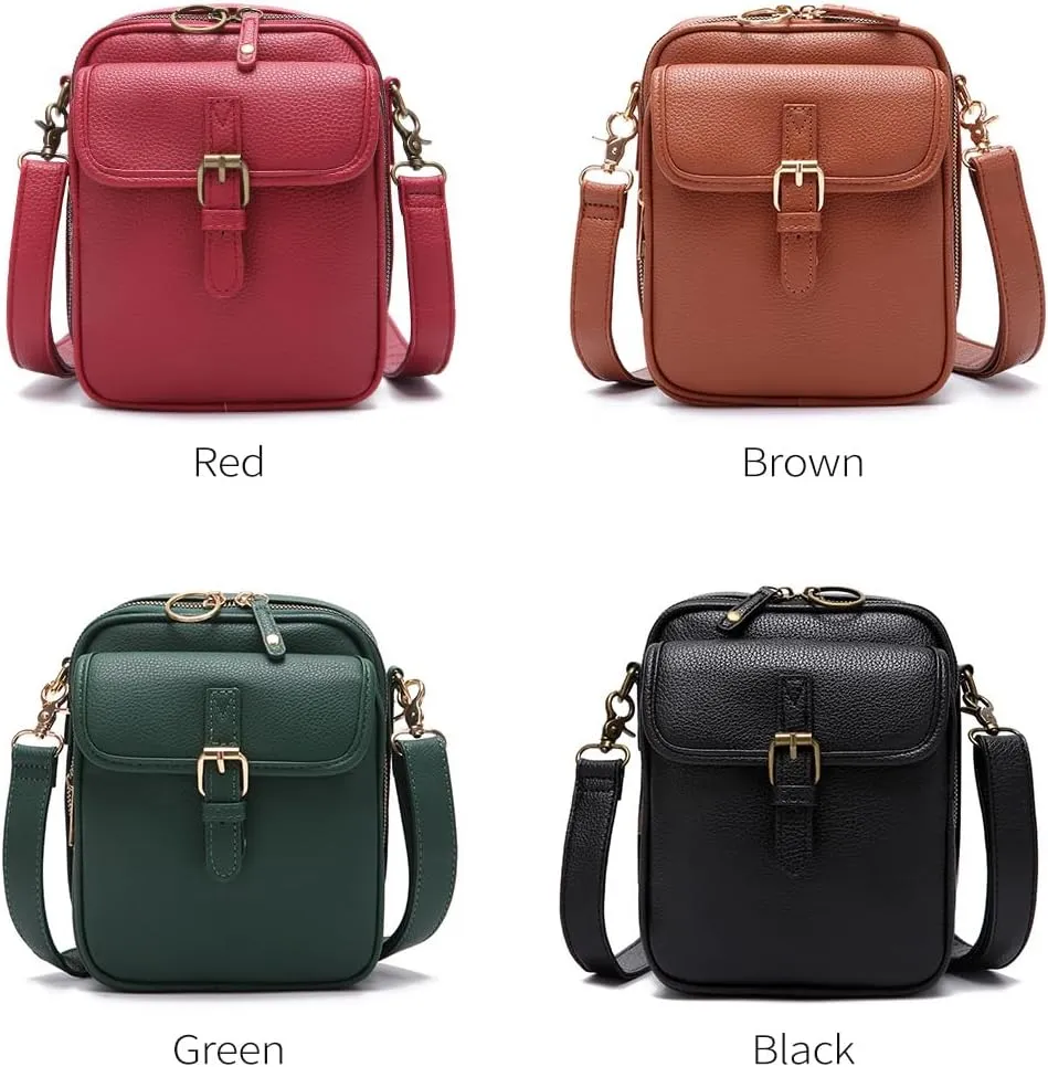 Crossbody Bag, Crossbody Anti Theft Purses Messenger Shoulder Bags with Built in Wallet for Women
