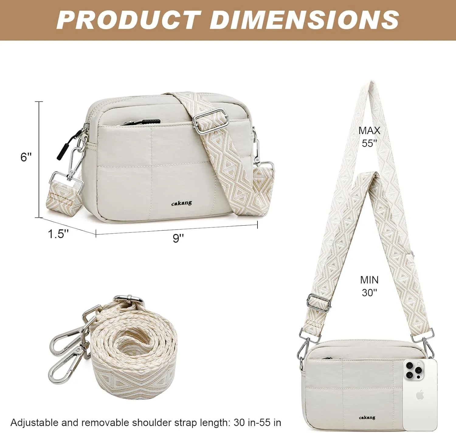 Crossbody Bags for Women Crossbody Purses Shoulder Bag Women's Cross body Handbags Adjustable Strap