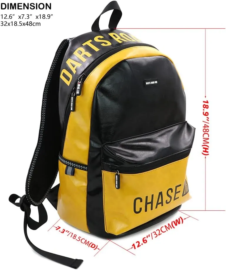 CUESOUL Darts Road ONE Oil Wax PU Leather Gym Duffle Bag/Casual Chest Bag/Travel Laptop Backpack