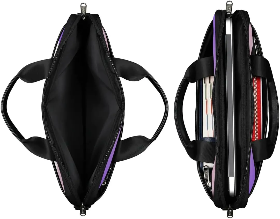 Custom Laptop Bag for Women Men Personalized Name 13 14 15.6 inch Laptop Messenger Shoulder Bags