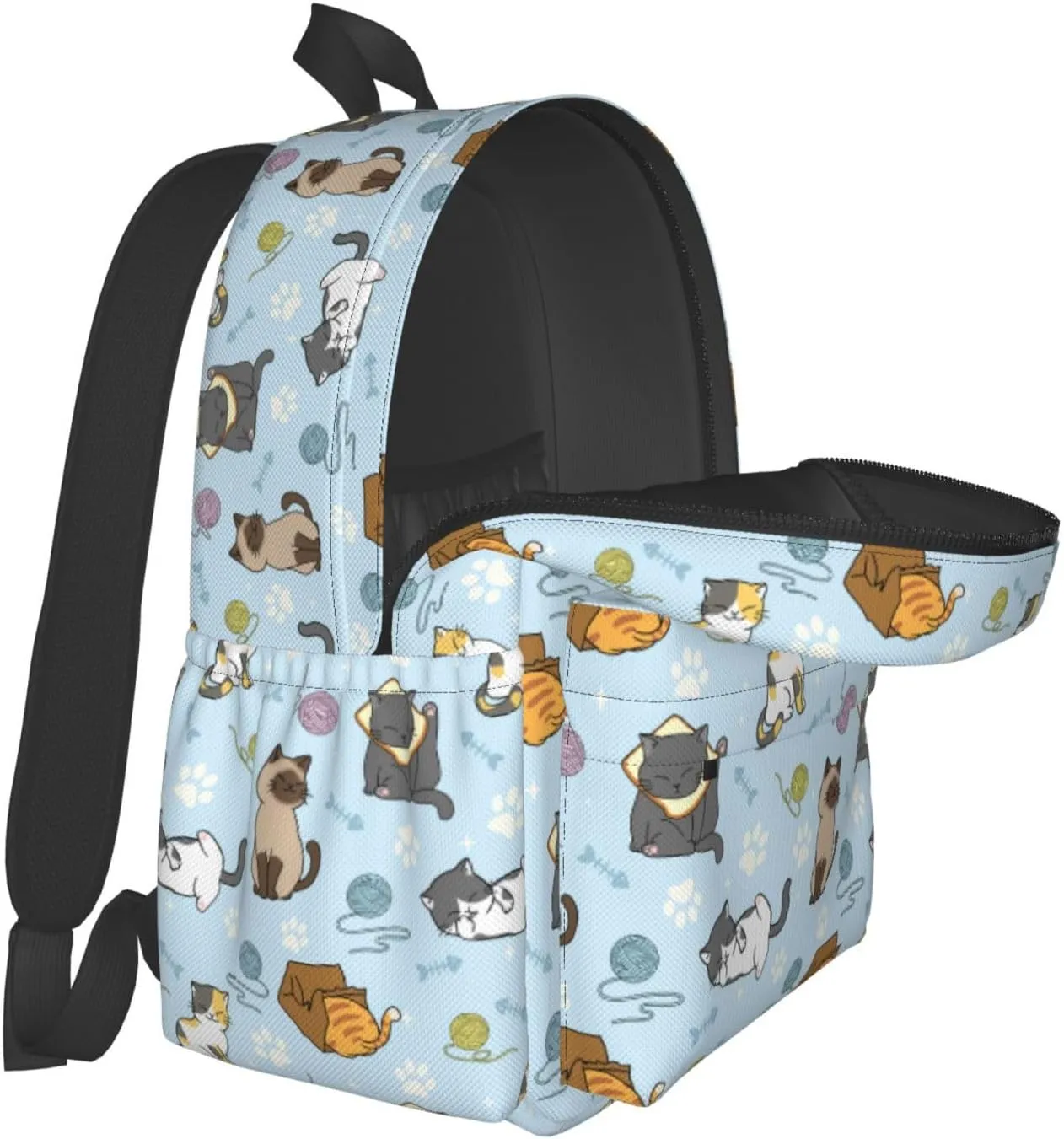 Cut cats Backpack for Women 16.9 inch Travel Casual Laptop Backpack Lightweight Waterproof Hiking Daypack