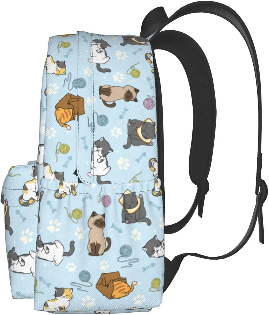 Cut cats Backpack for Women 16.9 inch Travel Casual Laptop Backpack Lightweight Waterproof Hiking Daypack