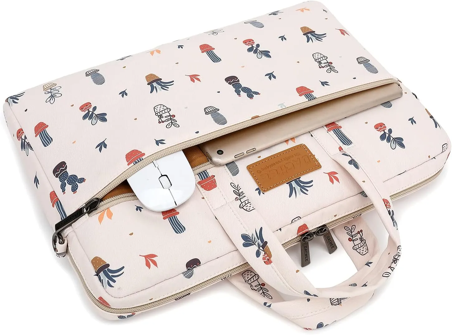 DACHEE Laptop Shoulder Bag for 15 Inch/15.6 Inch Macbook Pro