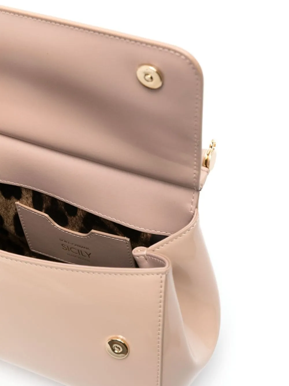Dolce & Gabbana Sicily Medium Leather Handbag