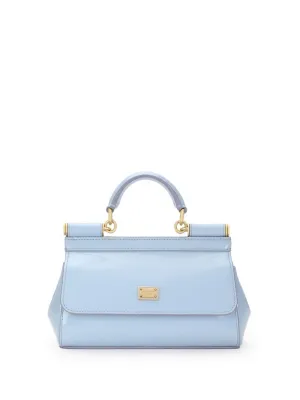 Dolce & Gabbana Sicily Small Leather Handbag