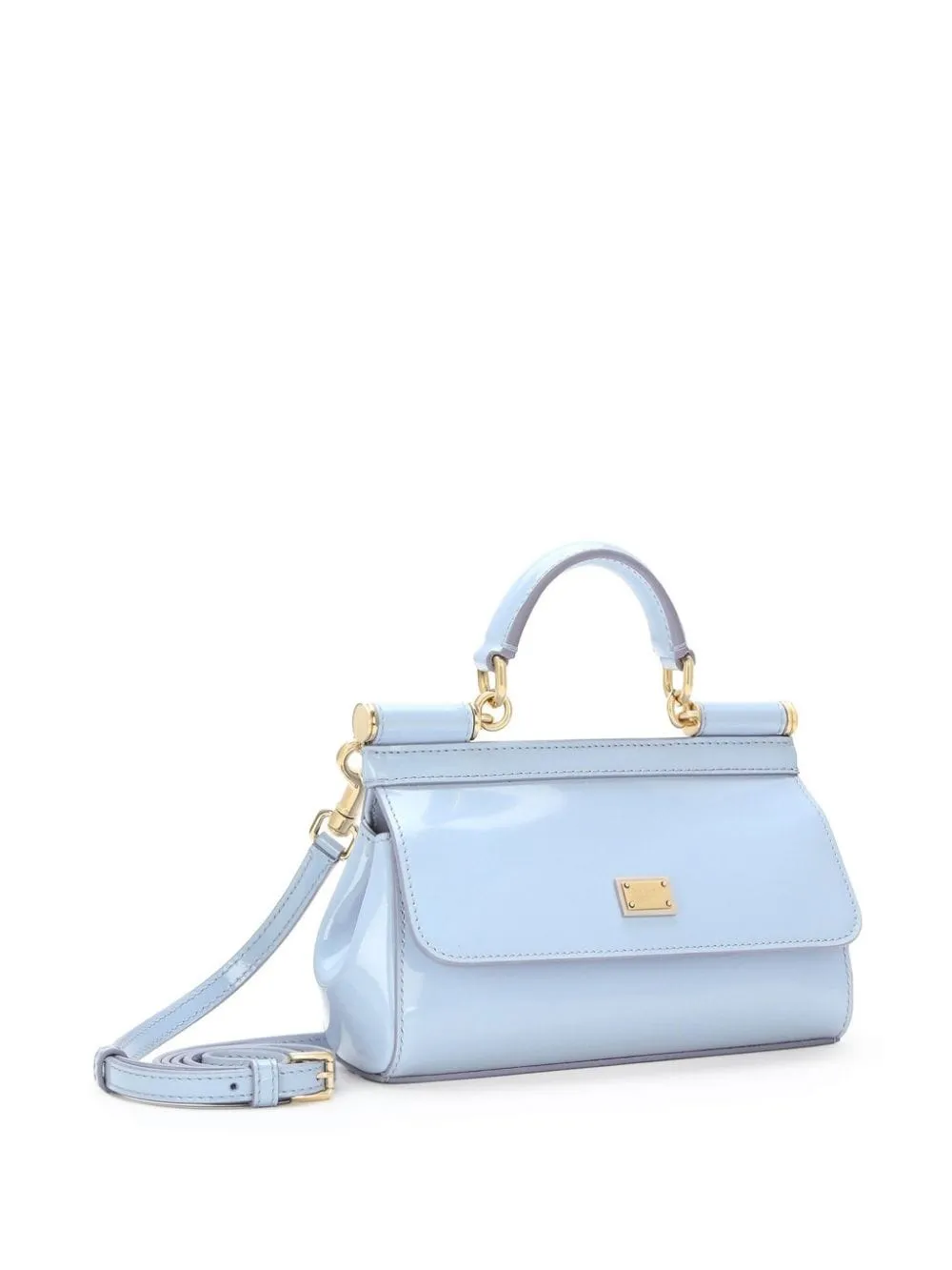 Dolce & Gabbana Sicily Small Leather Handbag
