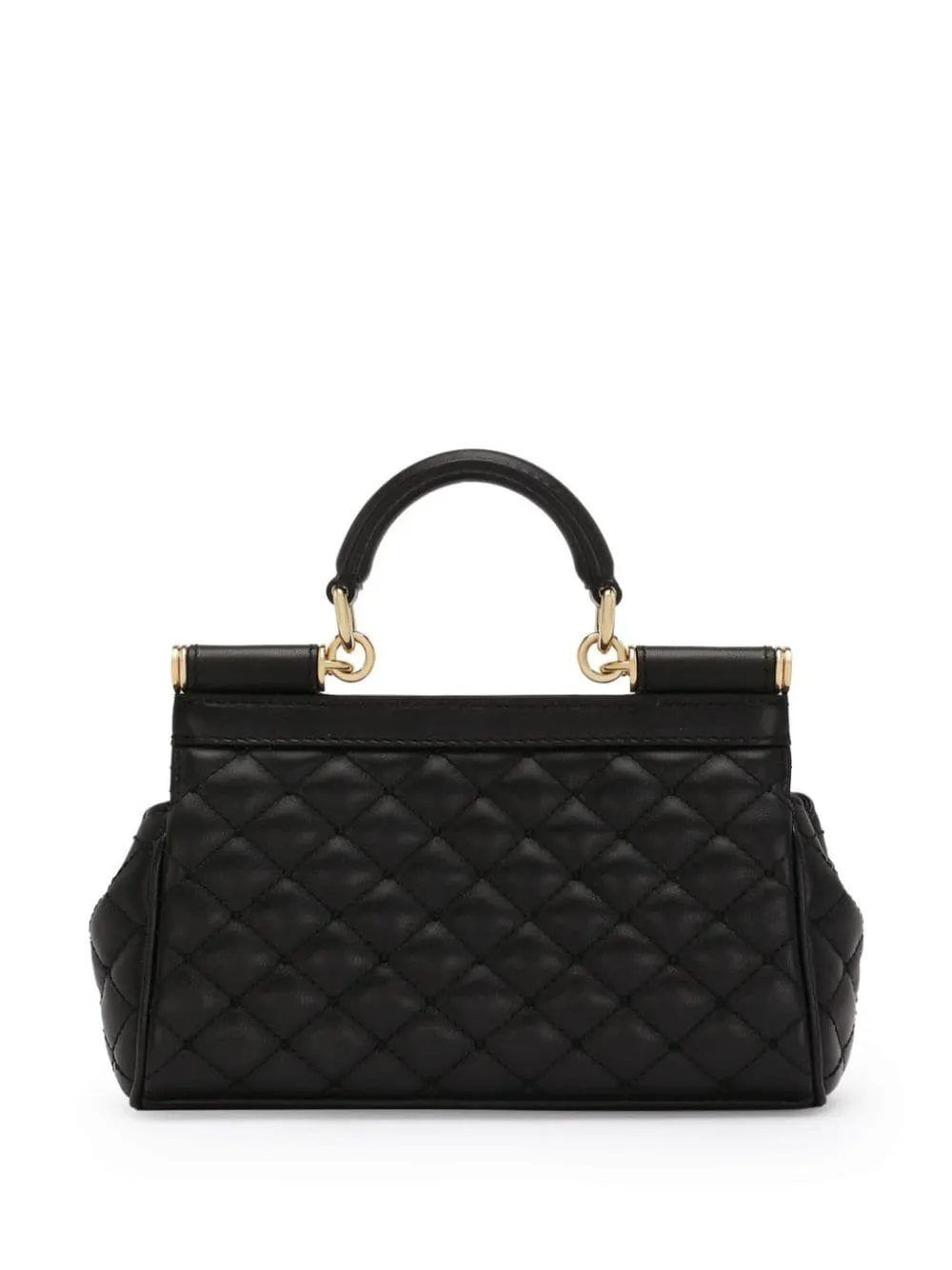 Dolce & Gabbana Sicily Small Leather Handbag