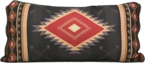 Donna Sharp Decorative Throw Pillow with Canoe Trip (Southwest) Design and Easy-to-Remove Zip Closure - Rectangle Pillows for Couch, Sofa, Beds and Chairs - 11" x 22"
