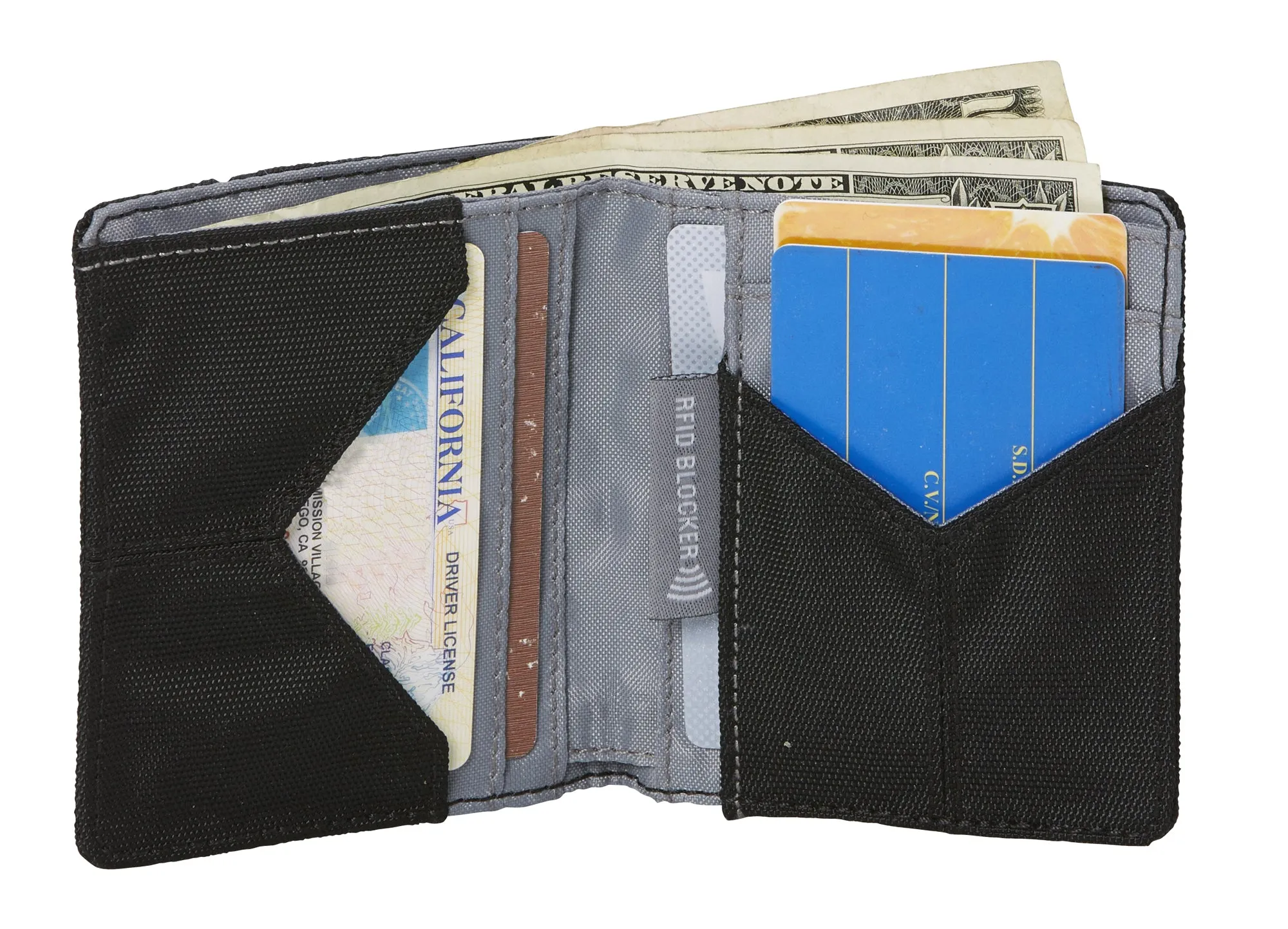 Eagle Creek RFID Bi-Fold Wallet Vertical Black
