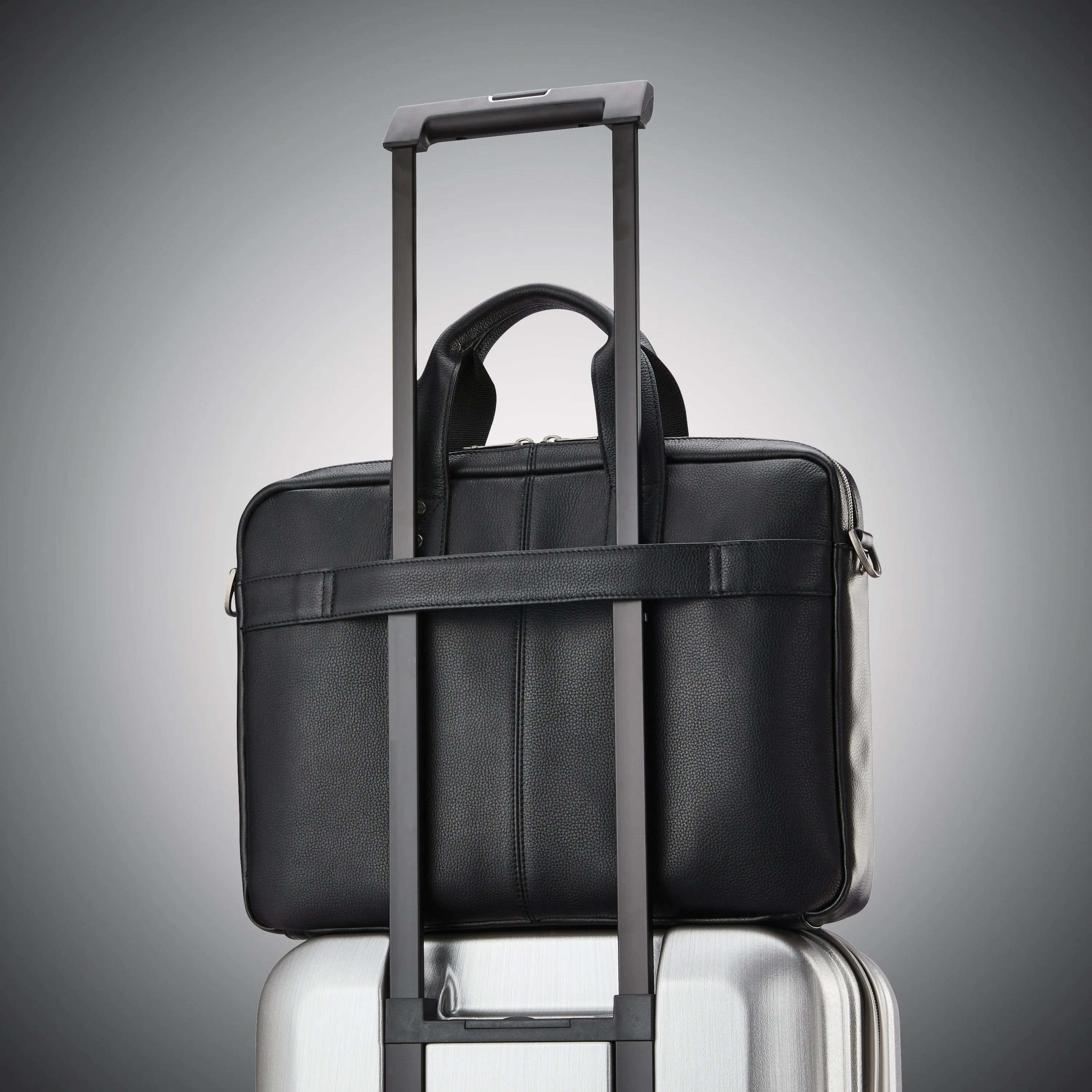 Eco-friendly New Year promotion Classic Samsonite Brief Slim Leather