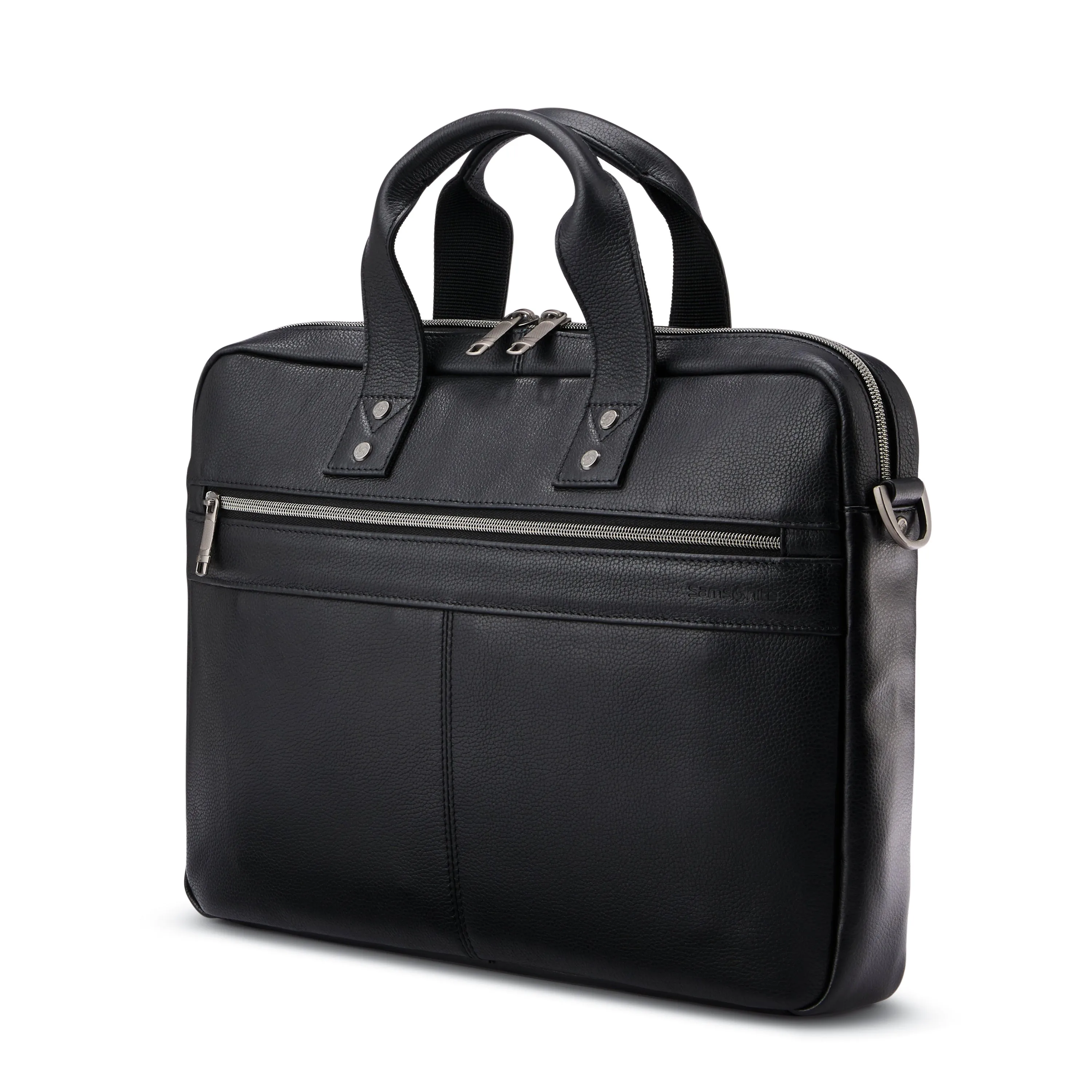 Eco-friendly New Year promotion Classic Samsonite Brief Slim Leather