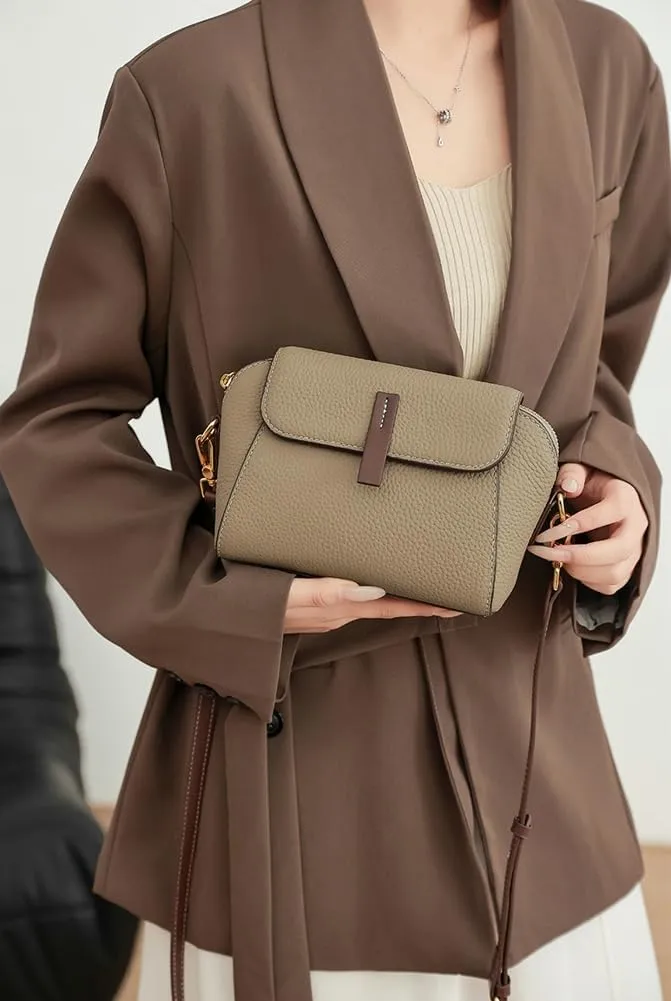 Epsion Crossbody Bag for Women Handbags Purse PU Leather Shoulder Bag with Adjustable Strap 2025