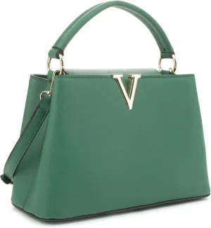 EVVE Women's Small Satchel Bag Classic Top Handle Purses Fashion Crossbody Handbags with Shoulder Strap