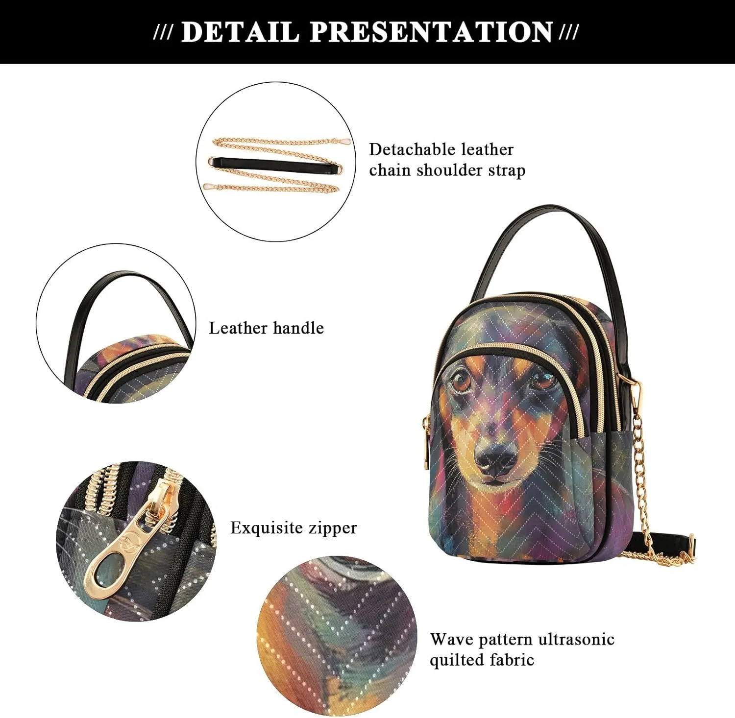 Fashion Crossbody Bags for Women Chain Crossbody Bag