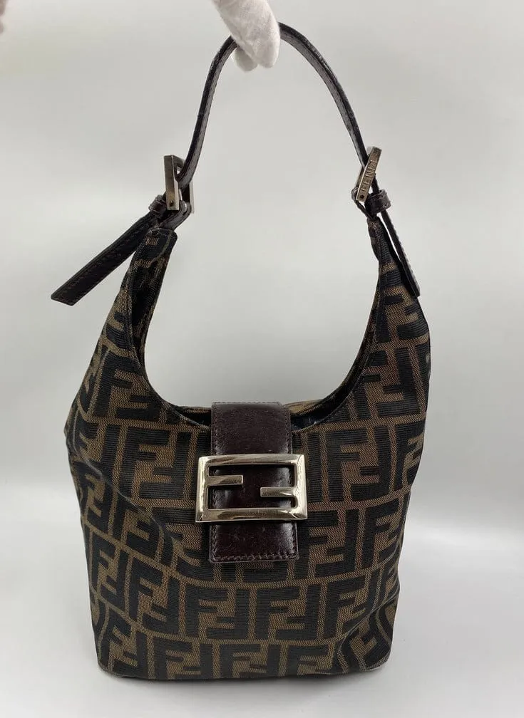 Fendi Zucca Hobo Bag