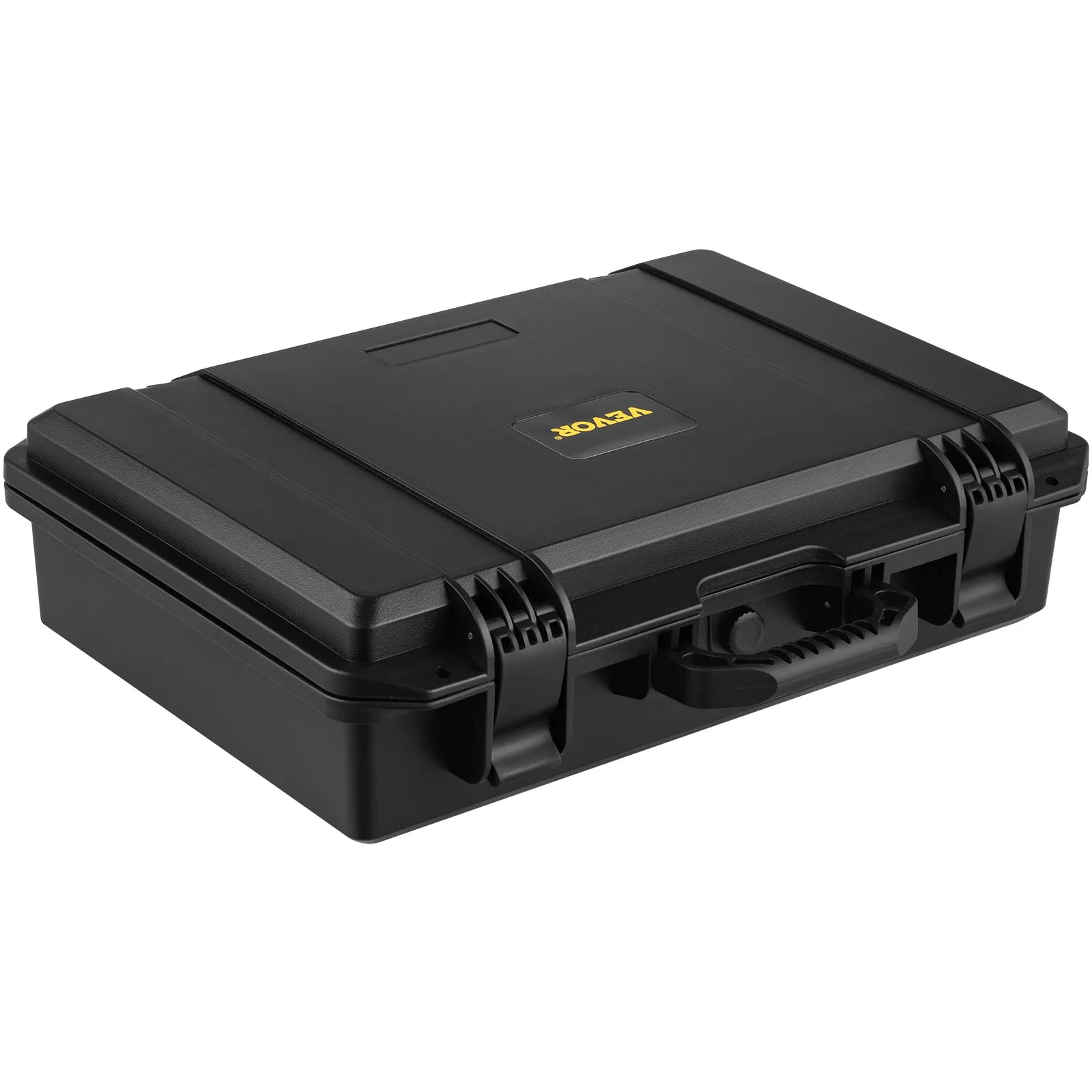 (FINAL PRICES ARE LOWER ON OUR SITE!) VEVOR Waterproof Hard Case, 19 x 14 x 5 Inches, with Customizable Foam, Portable Protective Hard Camera Case, Shockproof for Laptop, Pistol, Camera, and More, Black