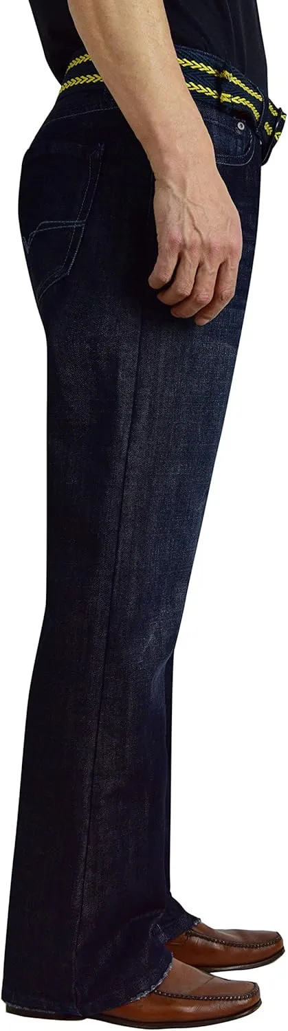 Flypaper Men’s Fashion Bootcut Blue Jeans Regular Fit Mens Work Pants