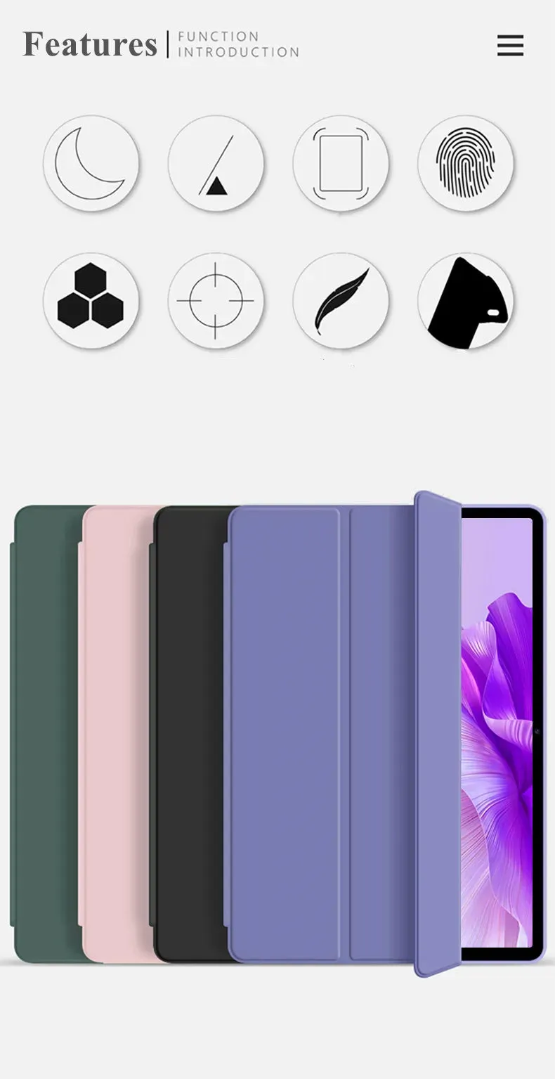For Huawei Matepad 11 5 2023 Case Ultra Slim Folding Smart Cover Funda for HUAWEI MatePad Air 11.5 DBY2-W00 DBY2-AL00 DBY2Z-AL00