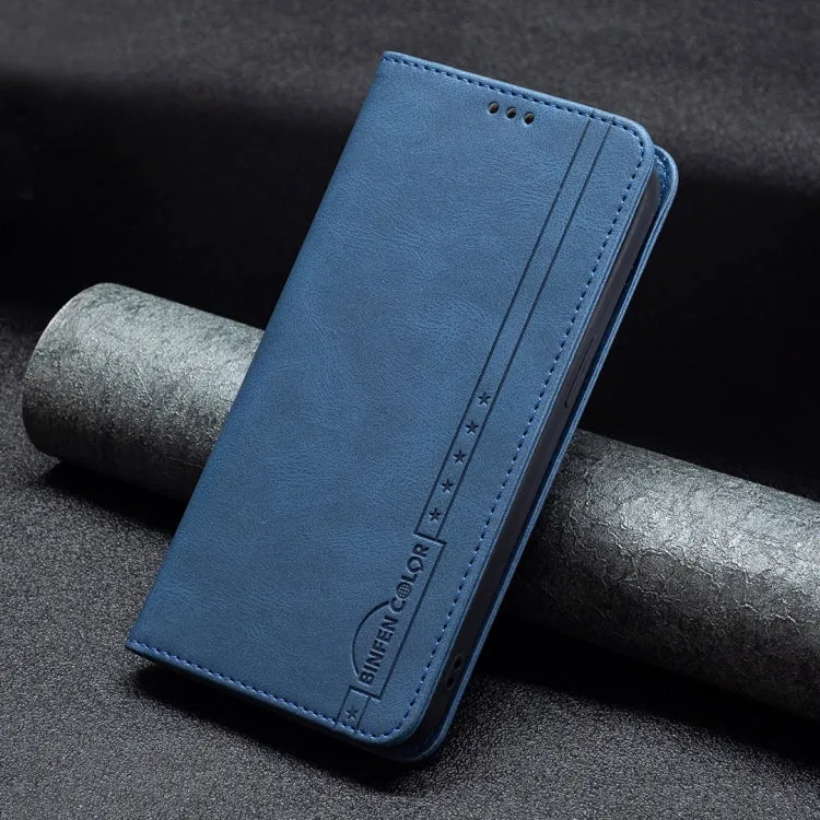 For iPhone 11 Magnetic RFID Blocking Anti-Theft Leather Case with Holder  Card Slots