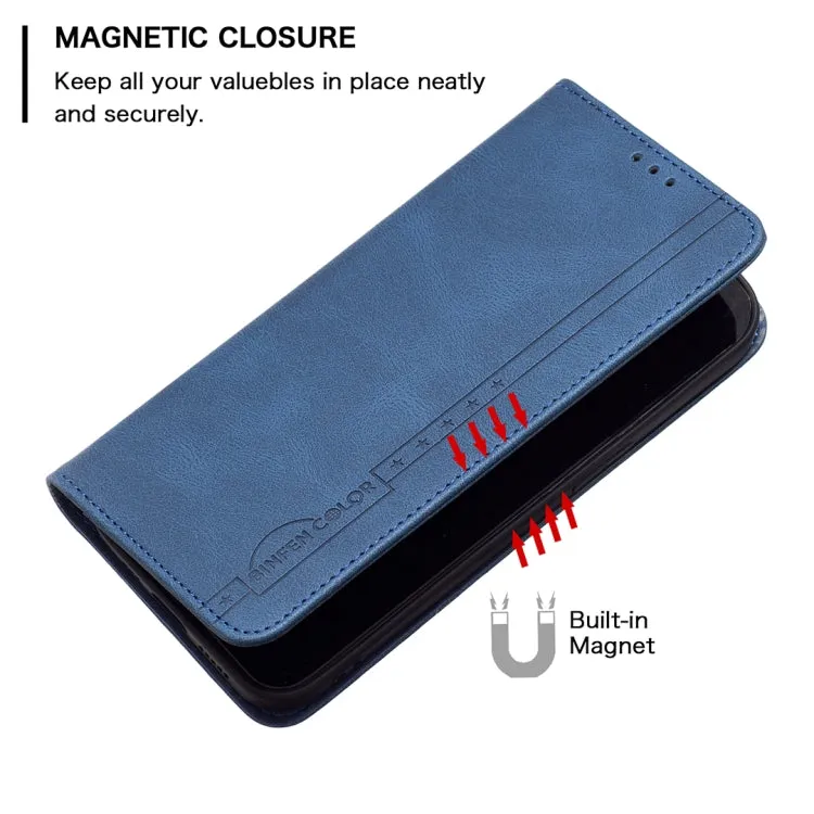 For iPhone 11 Magnetic RFID Blocking Anti-Theft Leather Case with Holder  Card Slots
