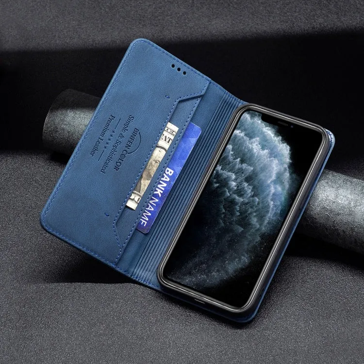 For iPhone 11 Magnetic RFID Blocking Anti-Theft Leather Case with Holder  Card Slots
