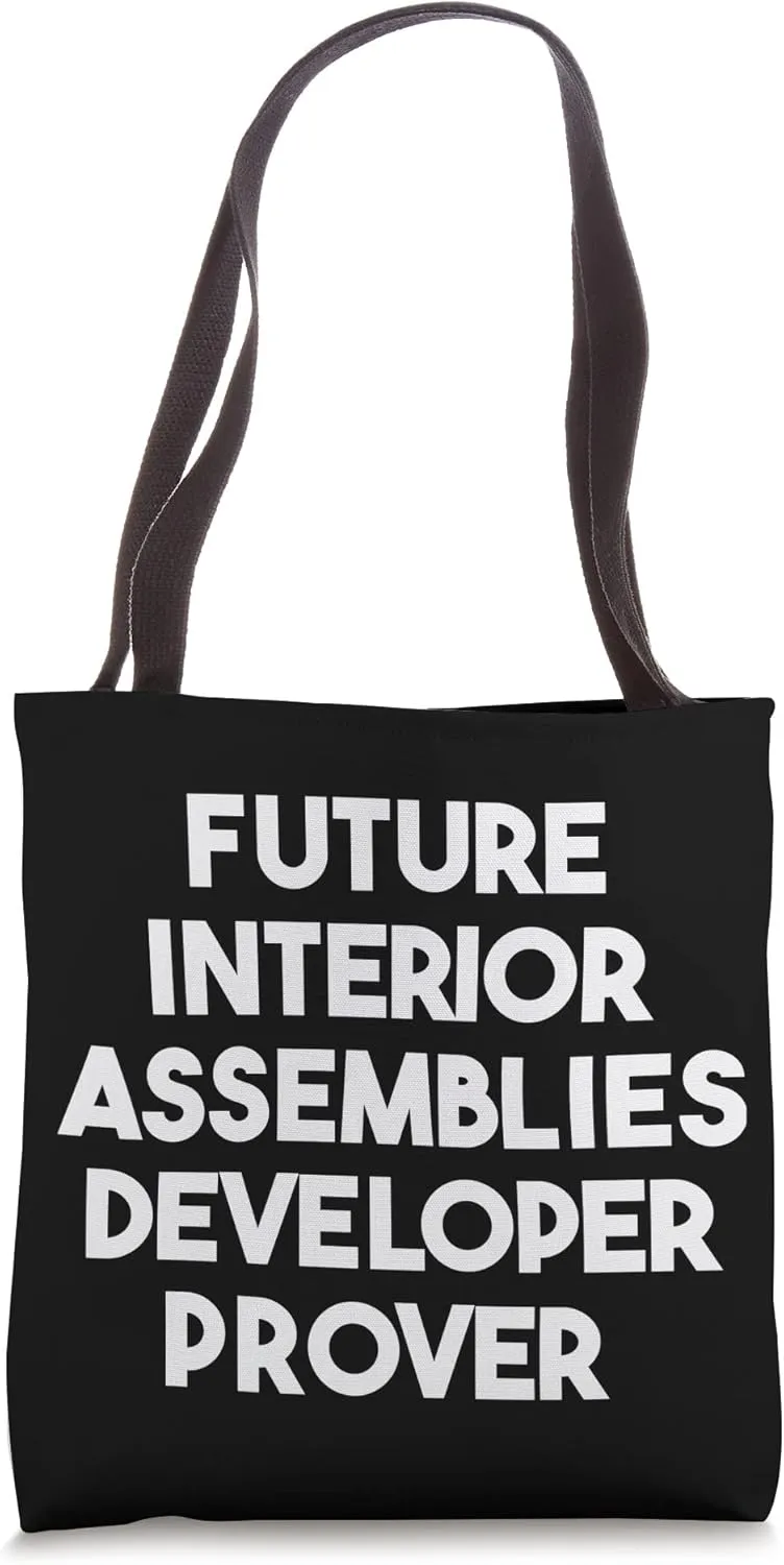 Future Interior Assemblies Developer Prover Tote Bag