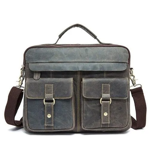 Genuine Leather Men's Price drop All-inclusive selection Bag
