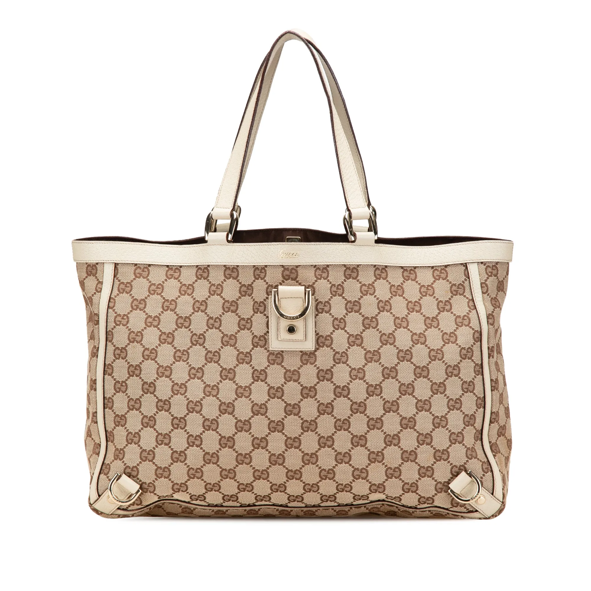 GG Canvas Abbey D Ring Tote