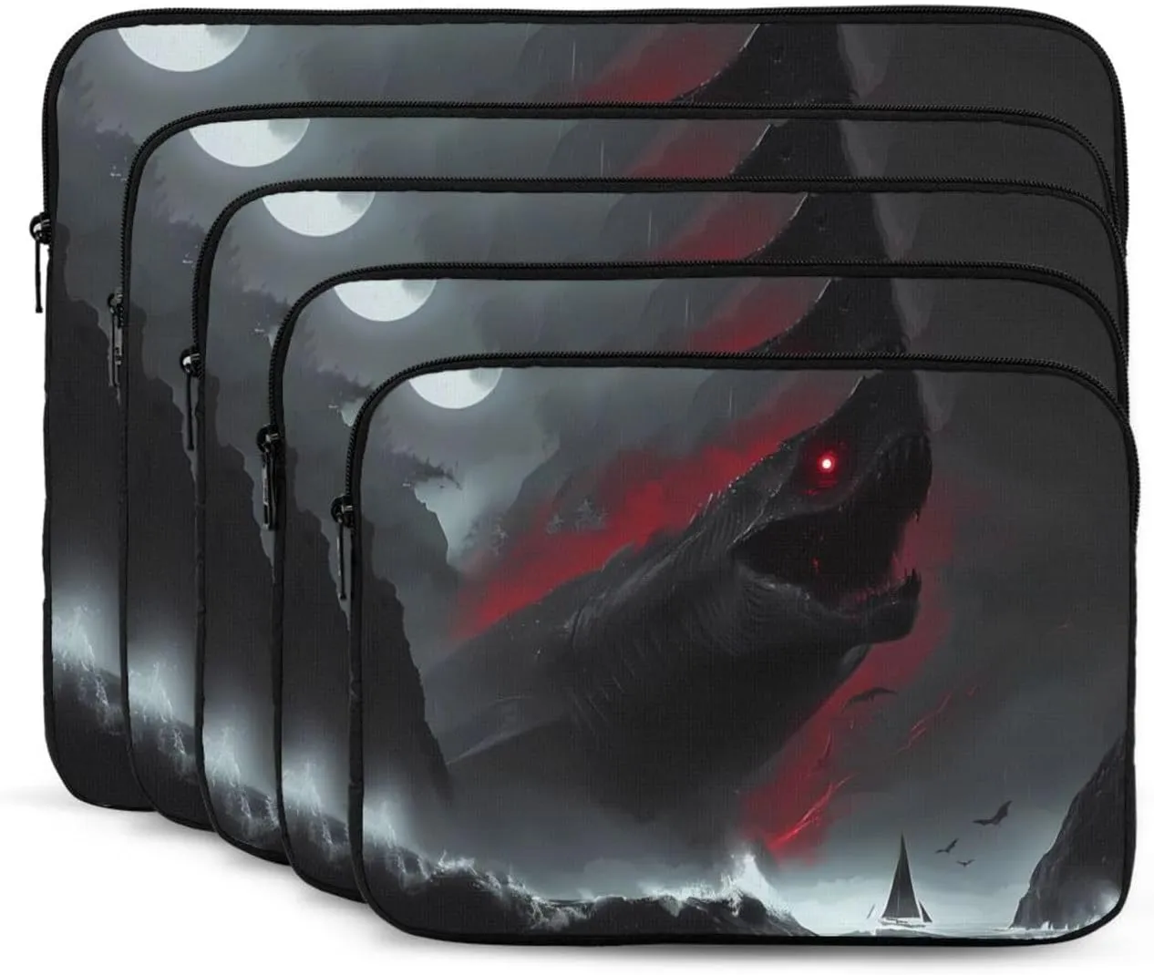 Giant Shark In The Sea Laptop Inner Bag Laptop Sleeve Case Briefcase Carrying Laptop Cover