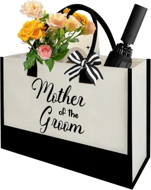Gifts for Mom From Daughter Canvas Tote Bag for Women Mom Gifts for Moms Who Have Everything Mom Birthday Gifts Beach Bag