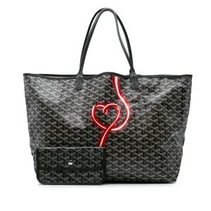 Goyardine Coeur Ruban Saint Louis GM