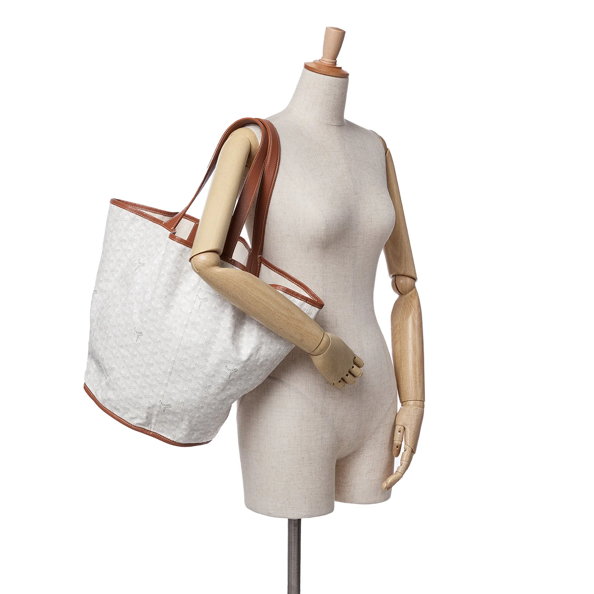 Goyardine Reversible Belharra Tote