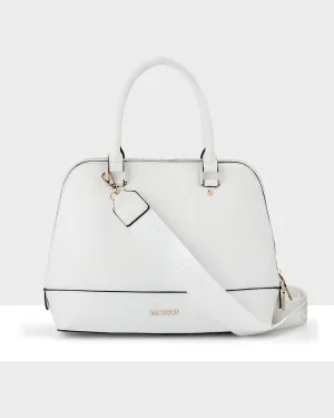 Grace Medium Dome Satchel Bag   Monogram Bag Strap