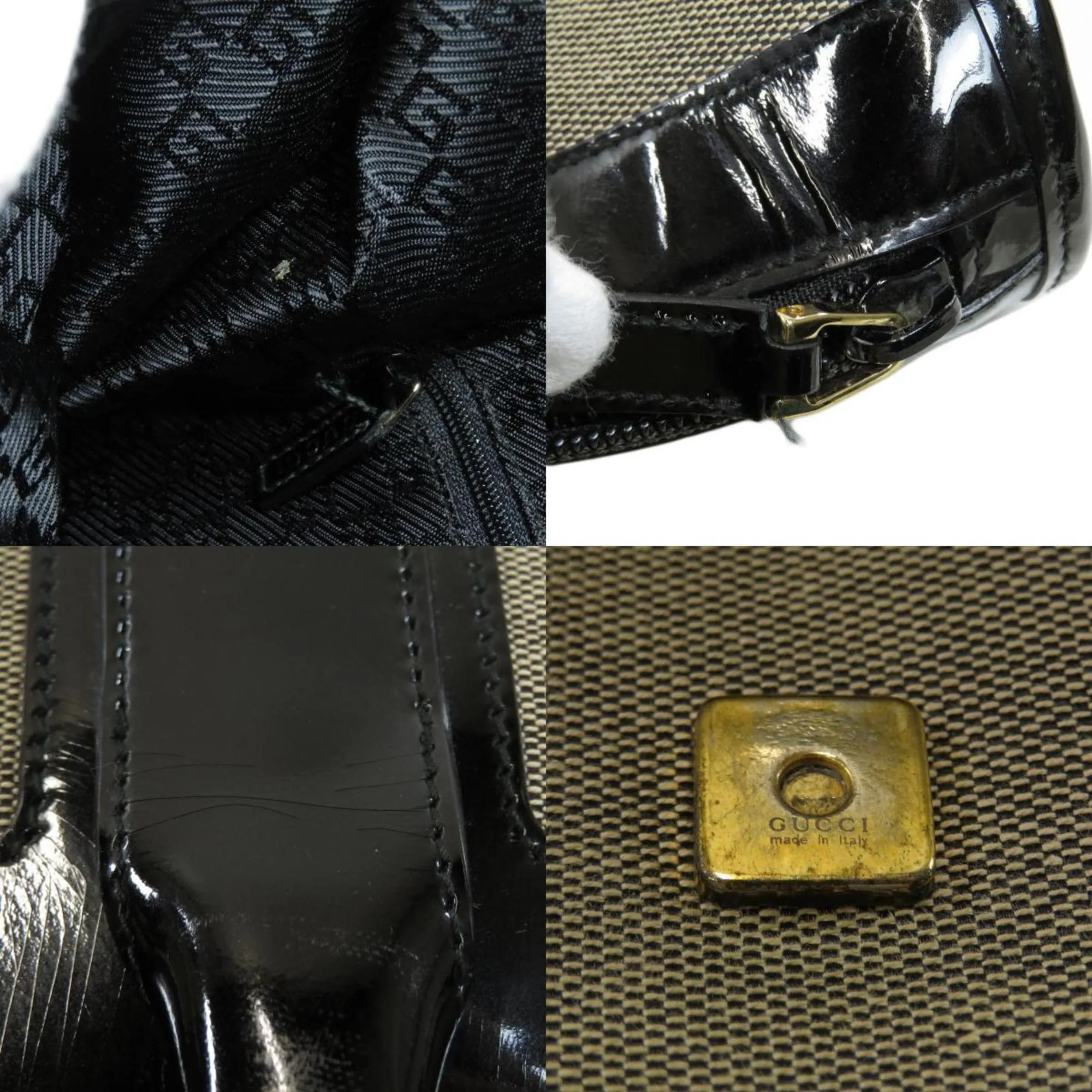 GUCCI Gucci Affordable shipping Ladies Bag Artificial intelligence Tote Canvas/Leather Motif 0854 000