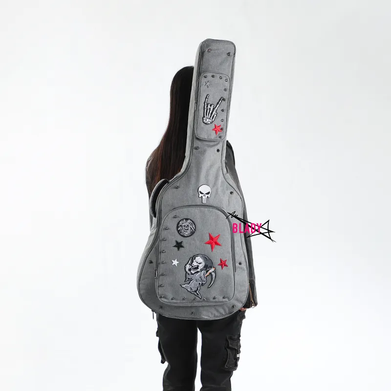 Guitar Case Grey Sickle | Fashion Trend | Strong Protection