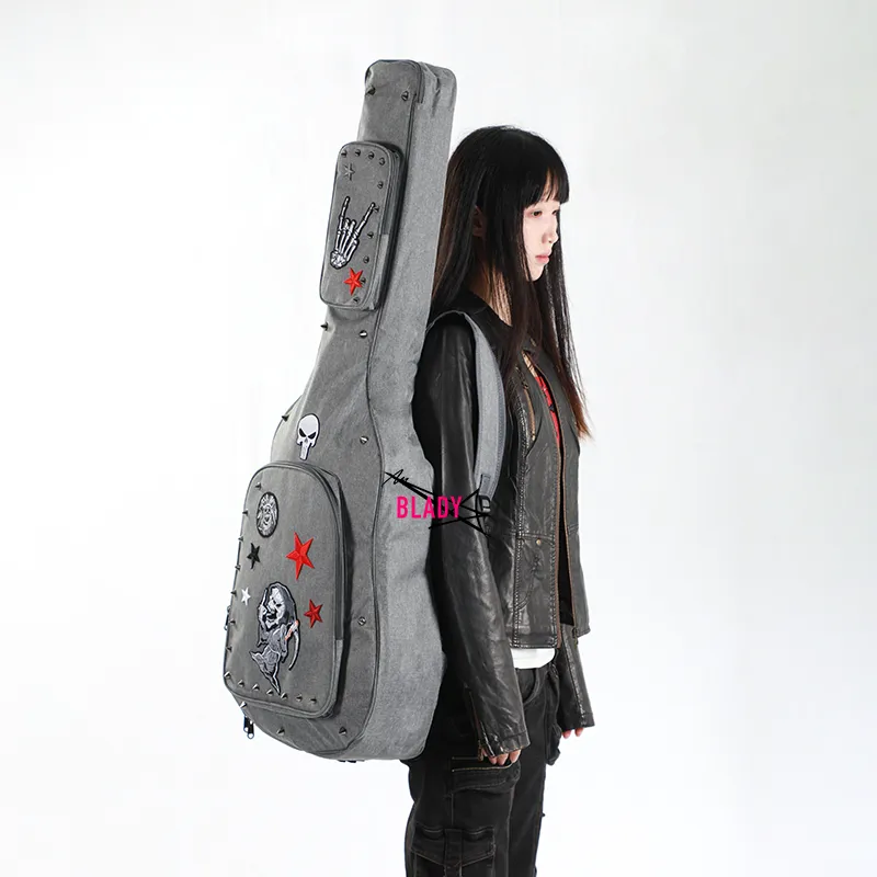 Guitar Case Grey Sickle | Fashion Trend | Strong Protection