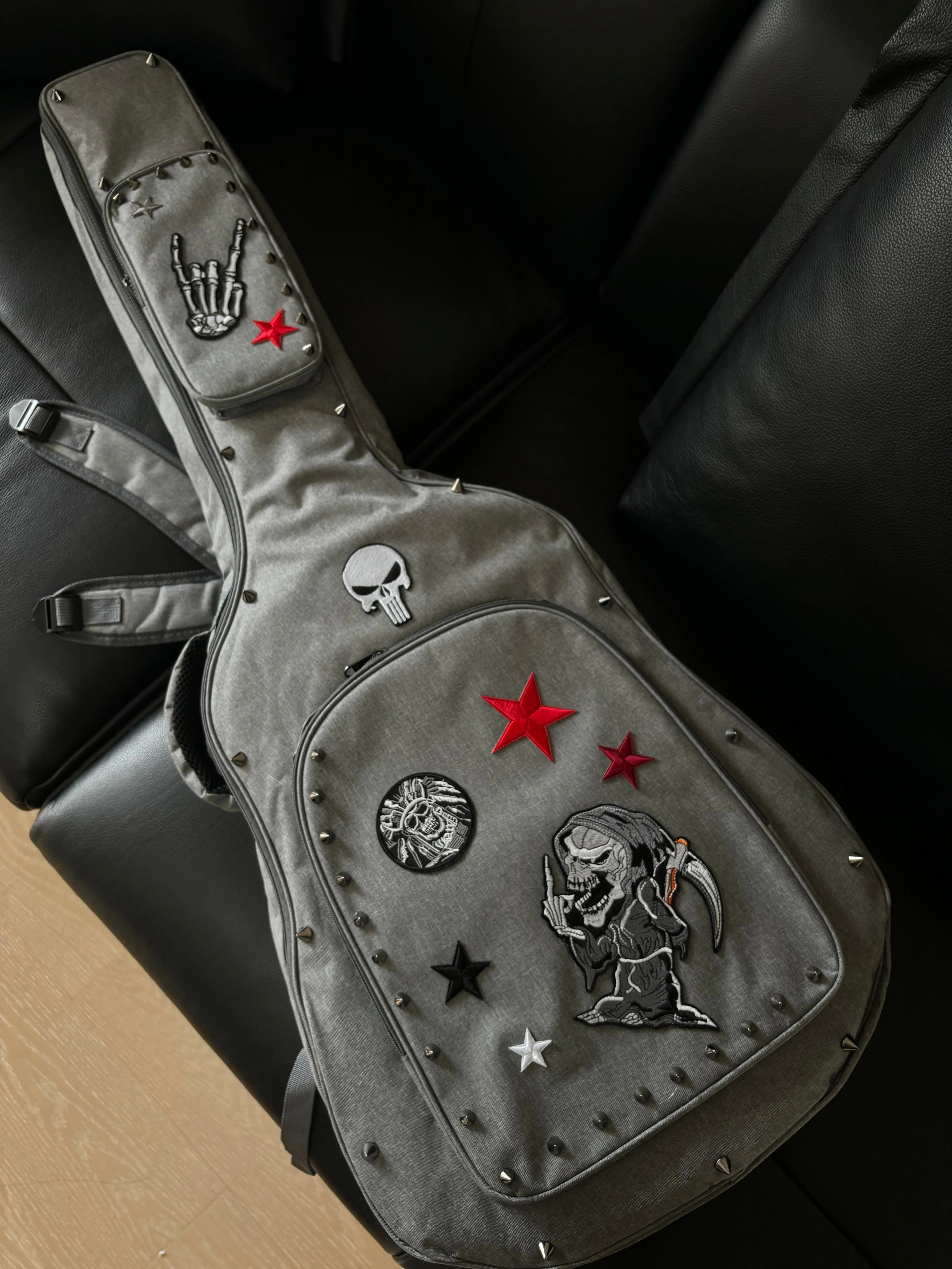 Guitar Case Grey Sickle | Fashion Trend | Strong Protection