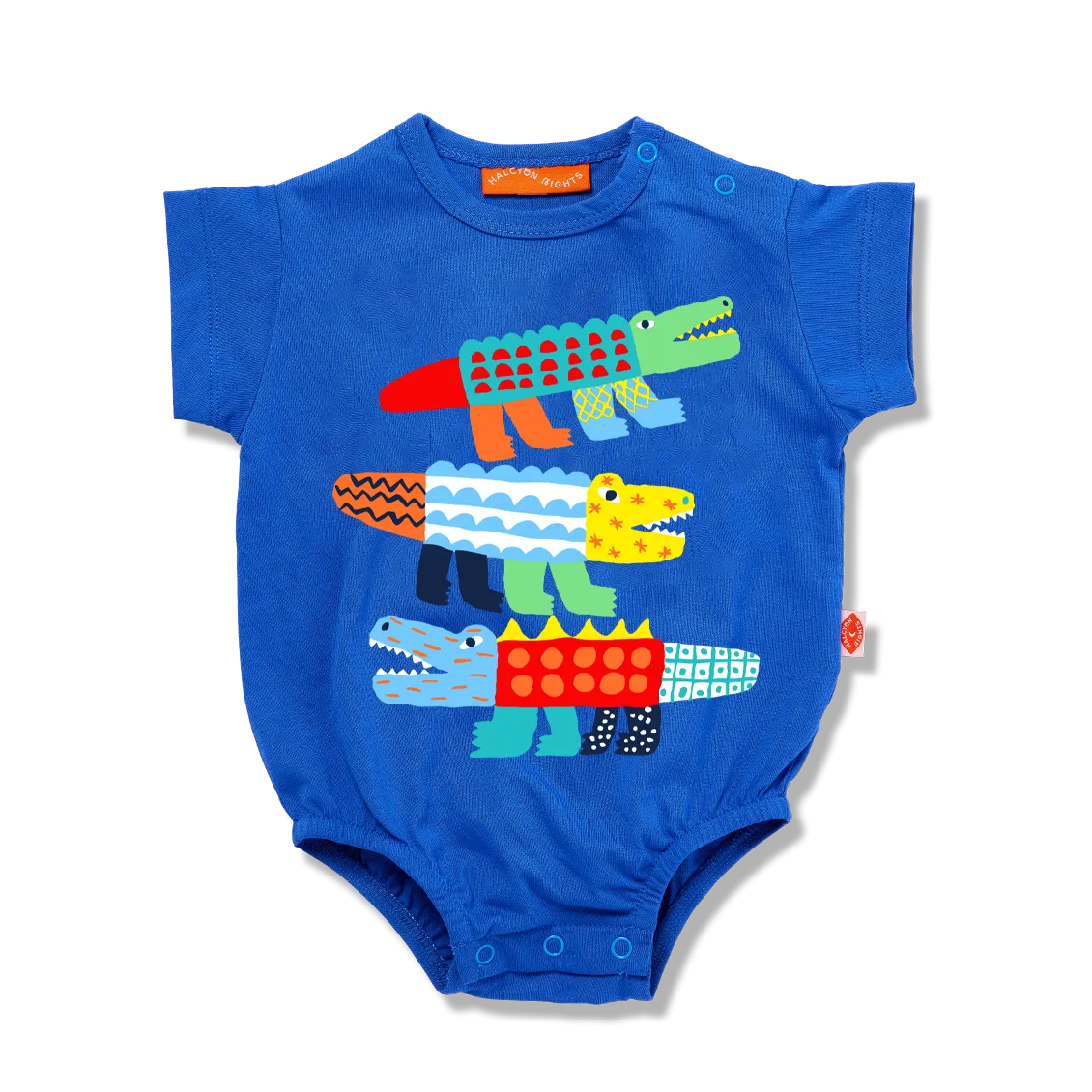 Halcyon Nights Croc Short Sleeve Bodysuit