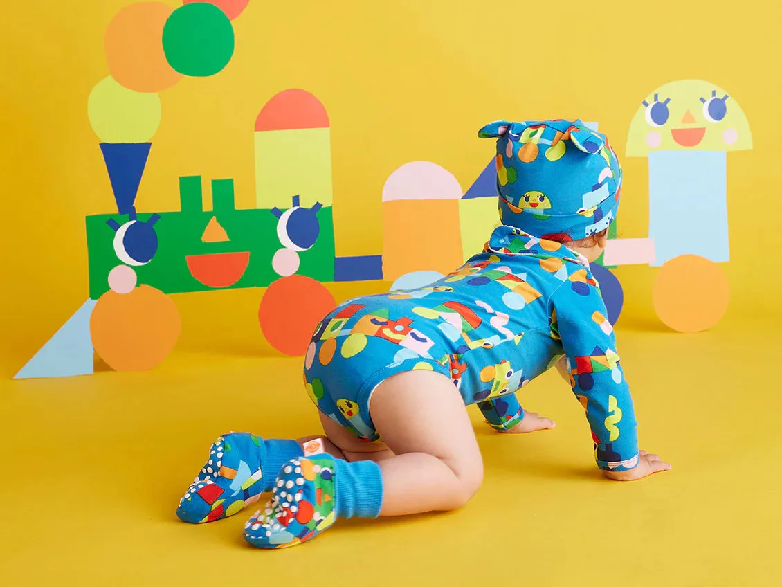 Halcyon Nights - Long Sleeve Bodysuit - Rainbow Express