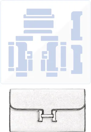 Hardware Protective Film, Compatible with Hermes Constance to go. Purse Hardware Sticker Transparent, Anti-Scratch, Clear
