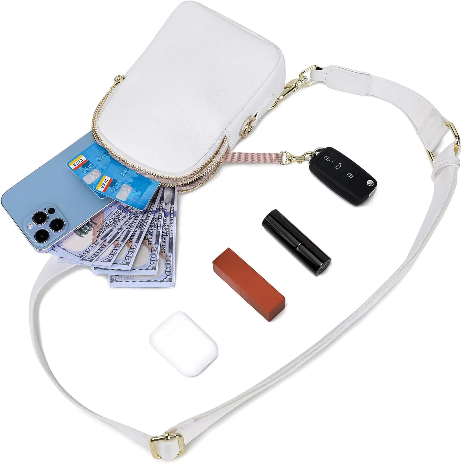 Haytijoe Small Crossbody Sling Bag for Women Travel Purses Anti Theft Cross Body Bag for Woman Fanny Packs