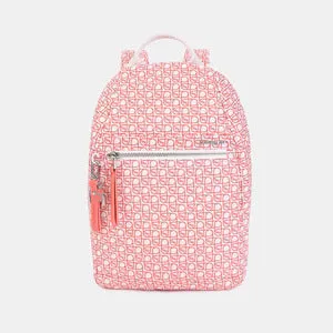 Hedgren VOGUE - Coral/Grey Signature Print