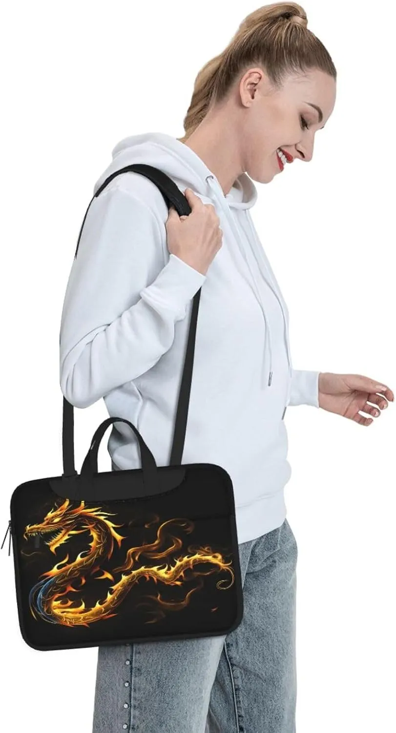 Highland-Cow Laptop Bag, 15.6 inch Laptop Case Shoulder Messenger Bag Briefcase Computer Bag for Men Women